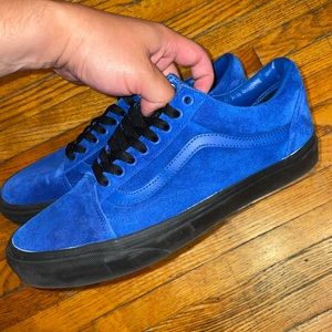 Vans Old Skool Blue Suede sneakers 10 Maiden Noir